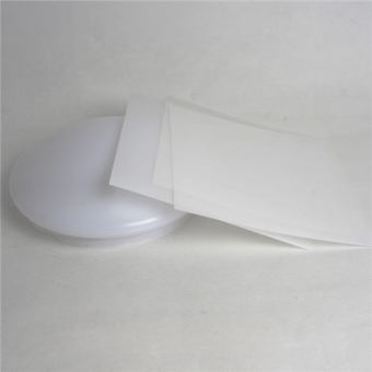 PET diffuser sheet for LED lights